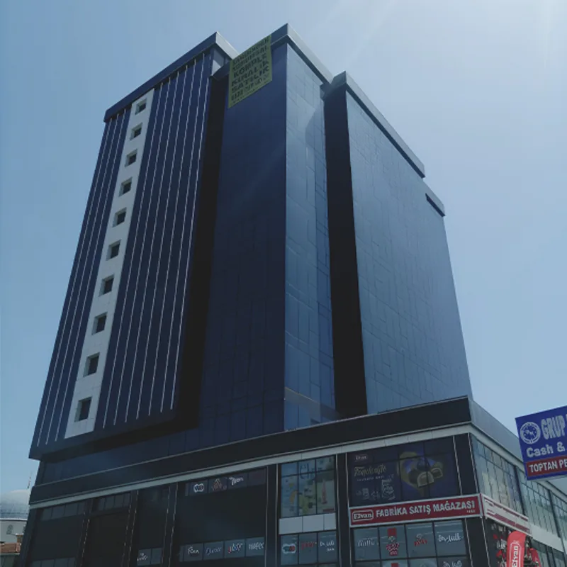 Yurdum Mühendislik tarafından tamamlanan bir ticari ofis kulesi