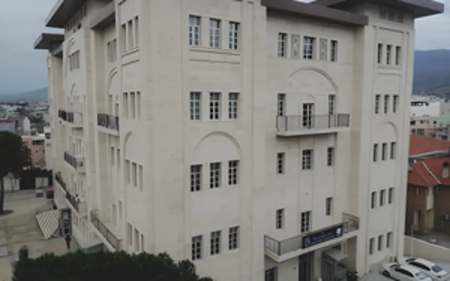 Aydın Çine Hükümet Konağı binasının dış cephe görünümü